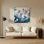 Art mural en métal Coastal Jellyfish Ballet-306815860