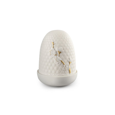 Dome 5.91" White Table Lamp