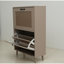 Étagère à chaussures à 2 niveaux pour vestibule - Organisateur de rangement pour chaussures stable et spacieux, conception facile d'accès, pouvant contenir jusqu'à 12 paires