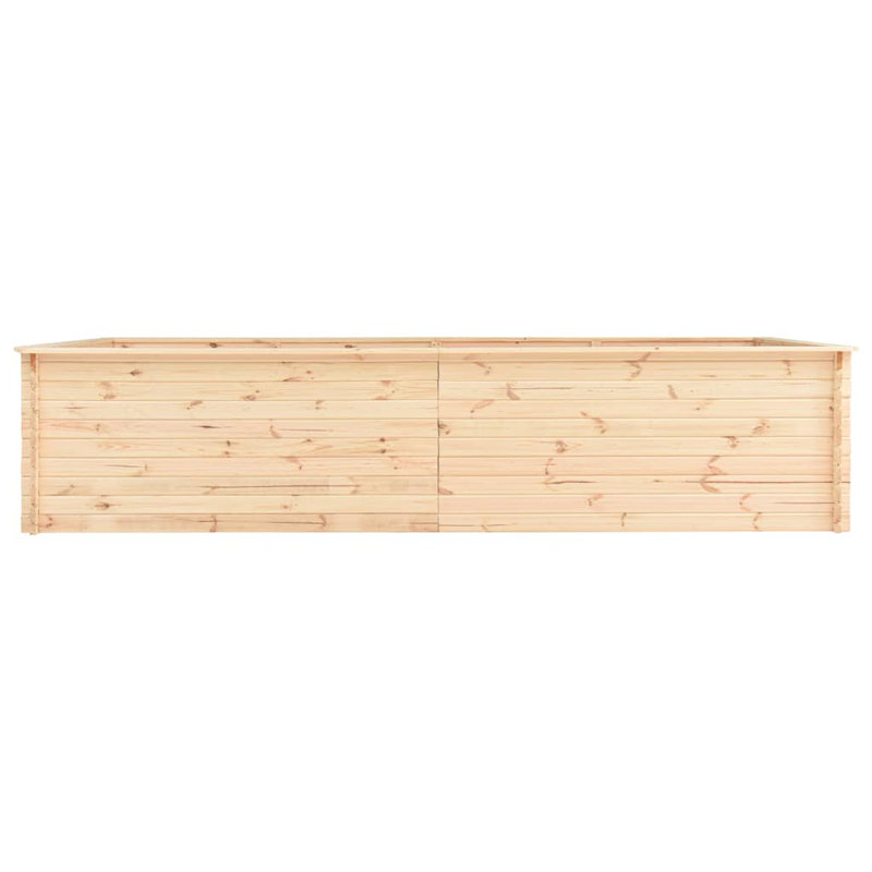 Lexi Wood Planter Box, 80.5cm H x 450cm W x 150cm D