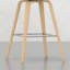 Of 2 Counter Stools , Legs, Fashionable Chic 2Pcs Modern Upholstered Seat