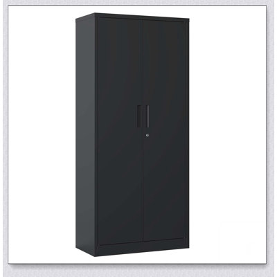 Armoire de rangement en métal 71 po, armoire à outils en acier verrouillable