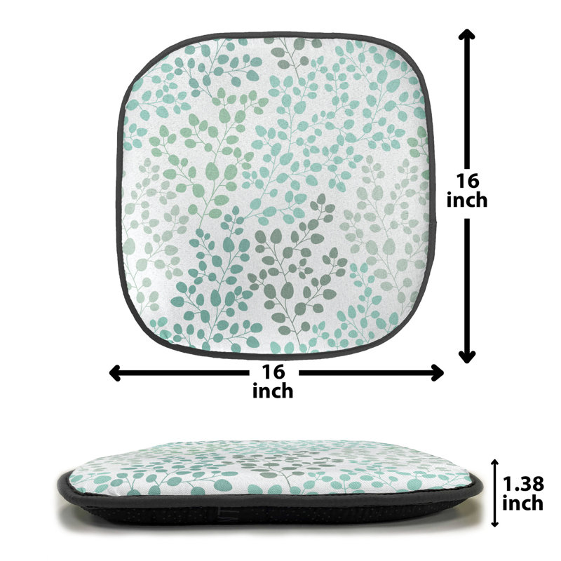 Outdoor 1.38'' Dining Chair Seat Cushion