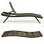 Chaise longue d'extérieur pliable inclinable Salcombe (ensemble de 4)-2103876726