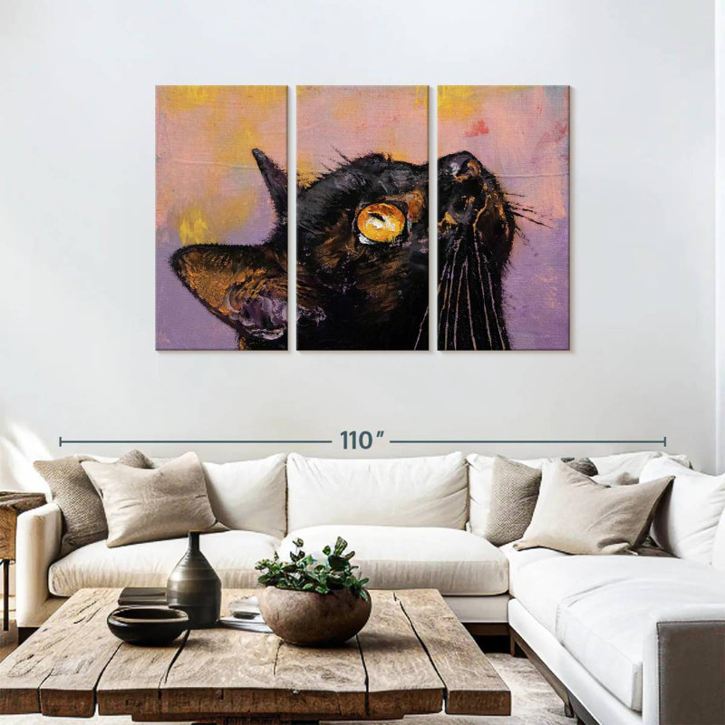 Fixed Gaze, 48" H x 74" W