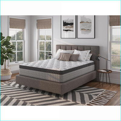 Mattresses - 12" Cooling Gel Hybrid Mattress, Pressure Relief, Motion Isolation, CertiPUR-US/Oeko-Tex, USA-Assembled | Twin | Light Gray