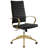 Jive Gold Stainless Steel Highback Office Chair-1042055043-971855064