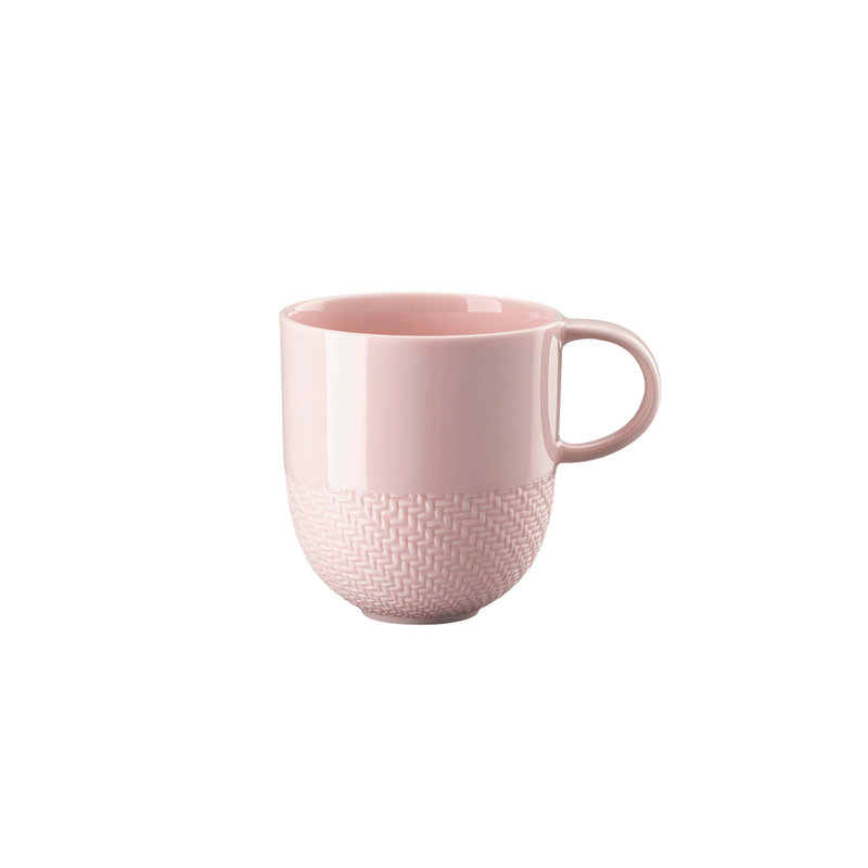 Kumi Handmade Silicate Porcelain Coffee Mug, Rose