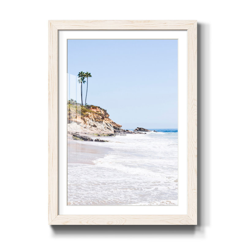 Faded Summer - reproduction de photo sur papier encadrée, H 37,5 po x l 27,5 po x P 1,5 po, Blanc