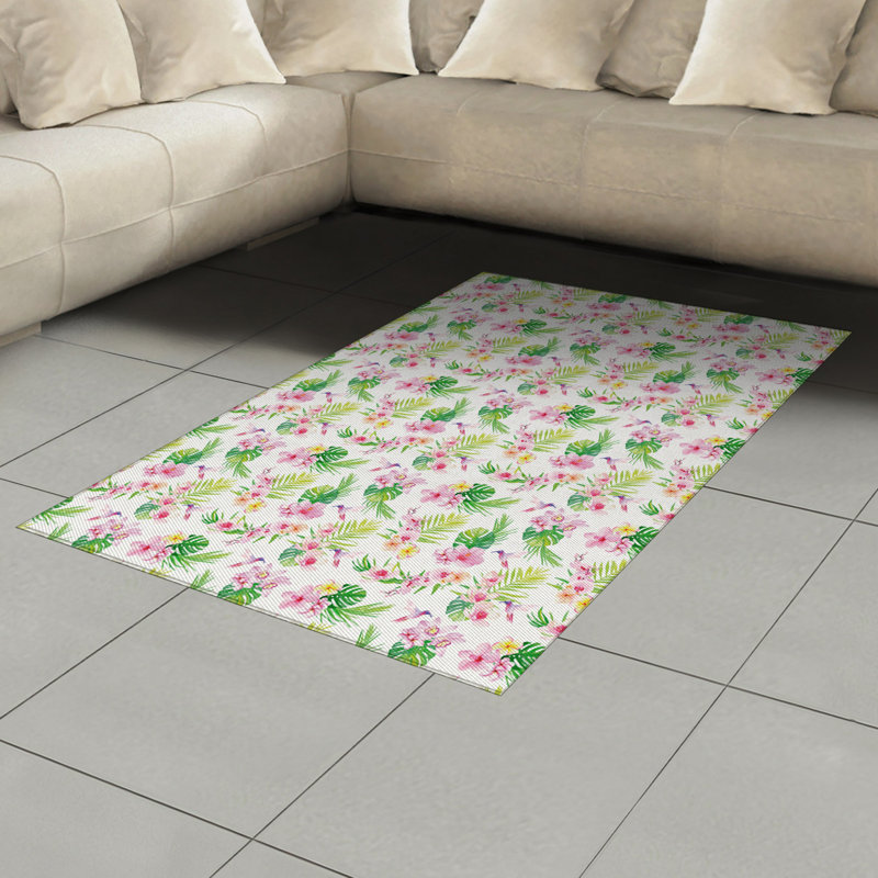 Tapis décoratif Luau, Rectangle— 4 pi x 5 pi 8 po
