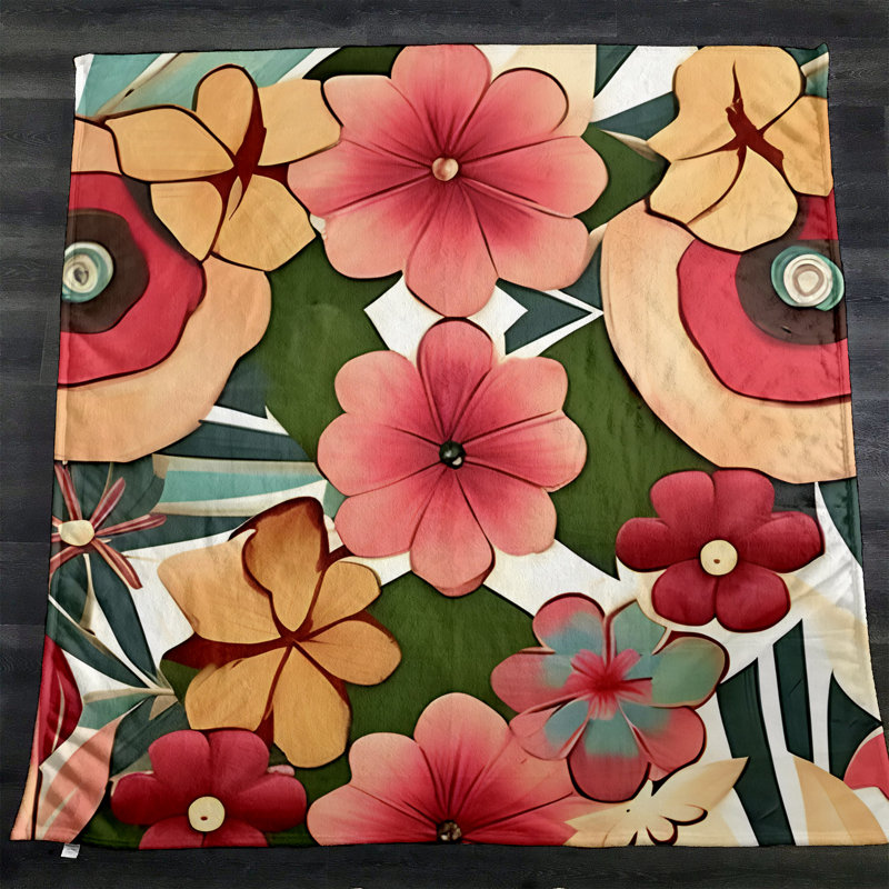 Throw Blanket, 51" W x 60" L