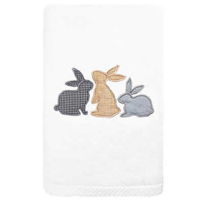  Débarbouillette en coton Bunny Row