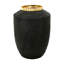 Sagebrook Home 19" Canvon Small Black Omix Vase
