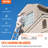 12 - Step Aluminum Lightweight Folding Extension Ladder