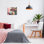 «Tiger Peeking from Leaves», art mural sur toile par Fab Funky