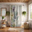 Old-World Flowers - Rideau de douche Premium-654301291