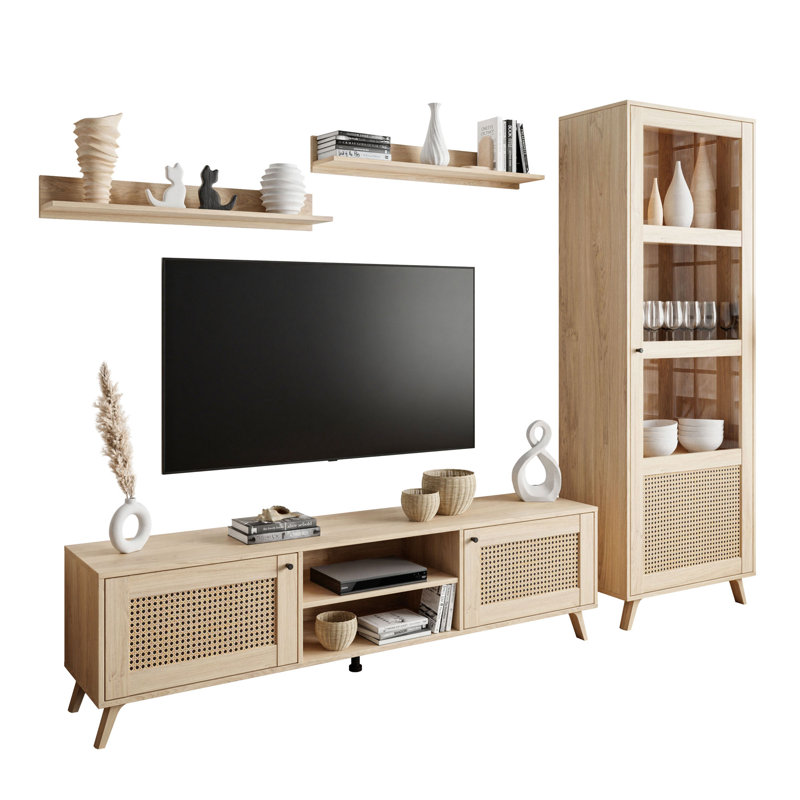 Menezes Unfinished Entertainment Centre for TVs up to 75"
