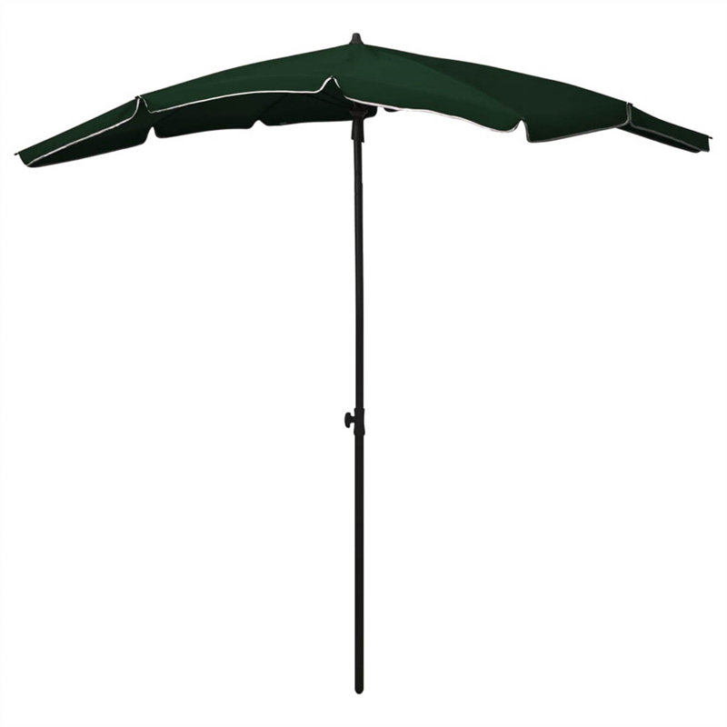 Kaidence 200cm X 130cm Rectangular Market Parasol, Green
