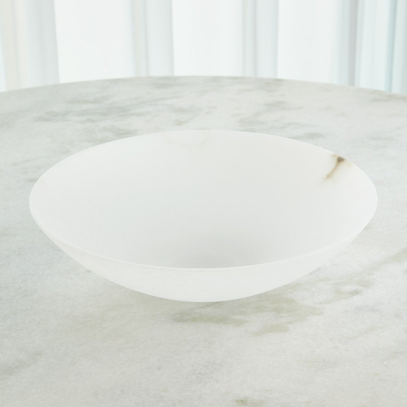 Handmade Alabaster Decorative Bowl