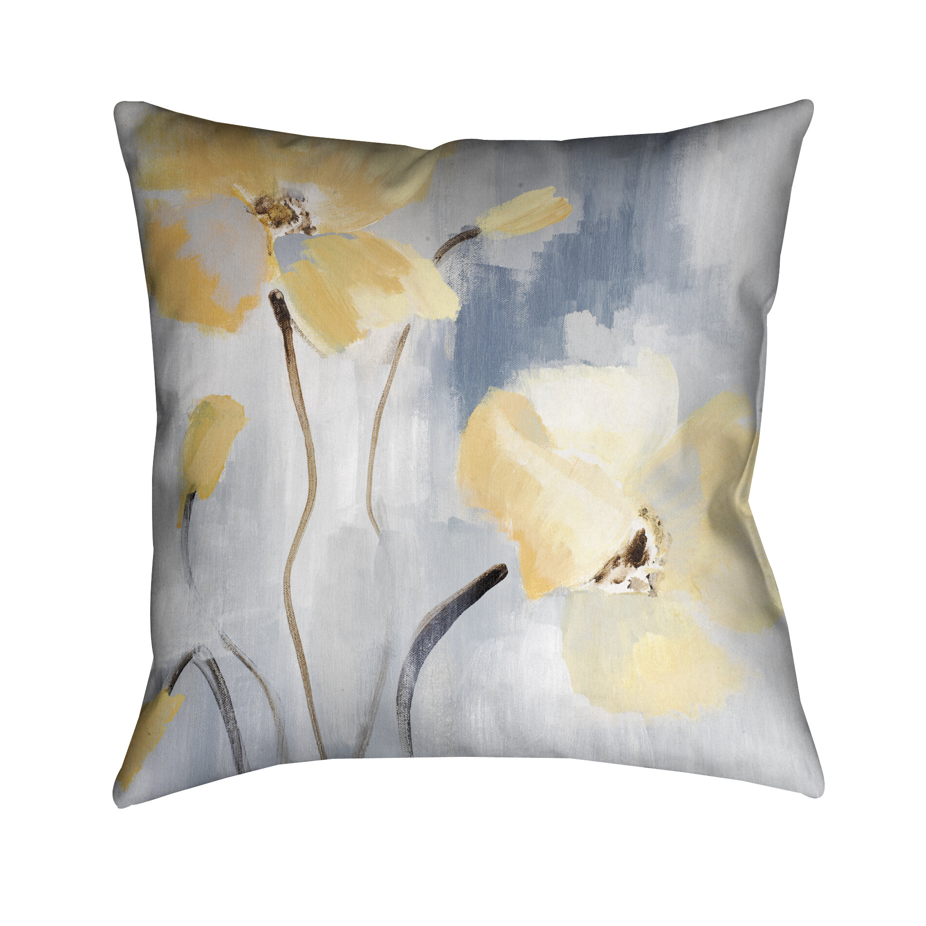 LauralHome Floral Throw Pillow & Reviews | Wayfair