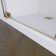  Flex X Duo 42 - 45 x 72" Frameless Pivot Shower Door 3/8" and 5/16" Flex X Clear Tempered Glass