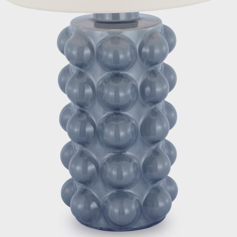 Vedra Table Lamp, Polar Blue Crackle