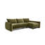 Canapé modulaire vert olive avec méridienne The Almond Wind-608891529