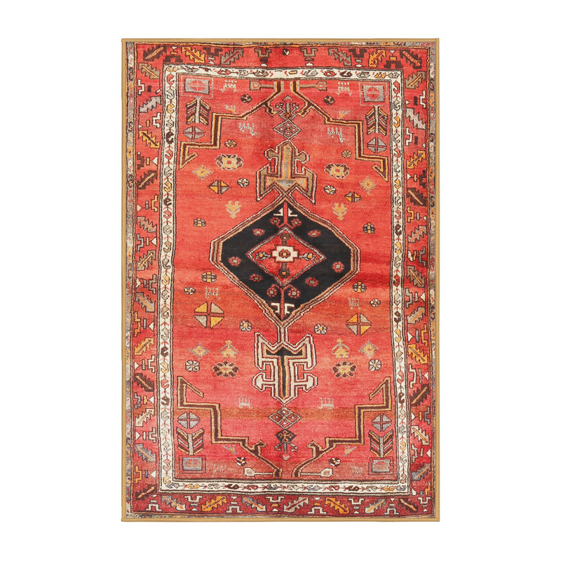 Bintou Oriental Indoor Rug, Rectangle 5' x 7'