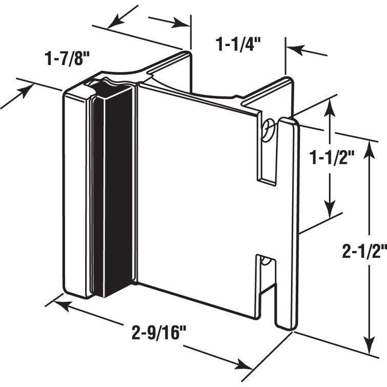 Prime-Line Pocket Door Hardware | Wayfair