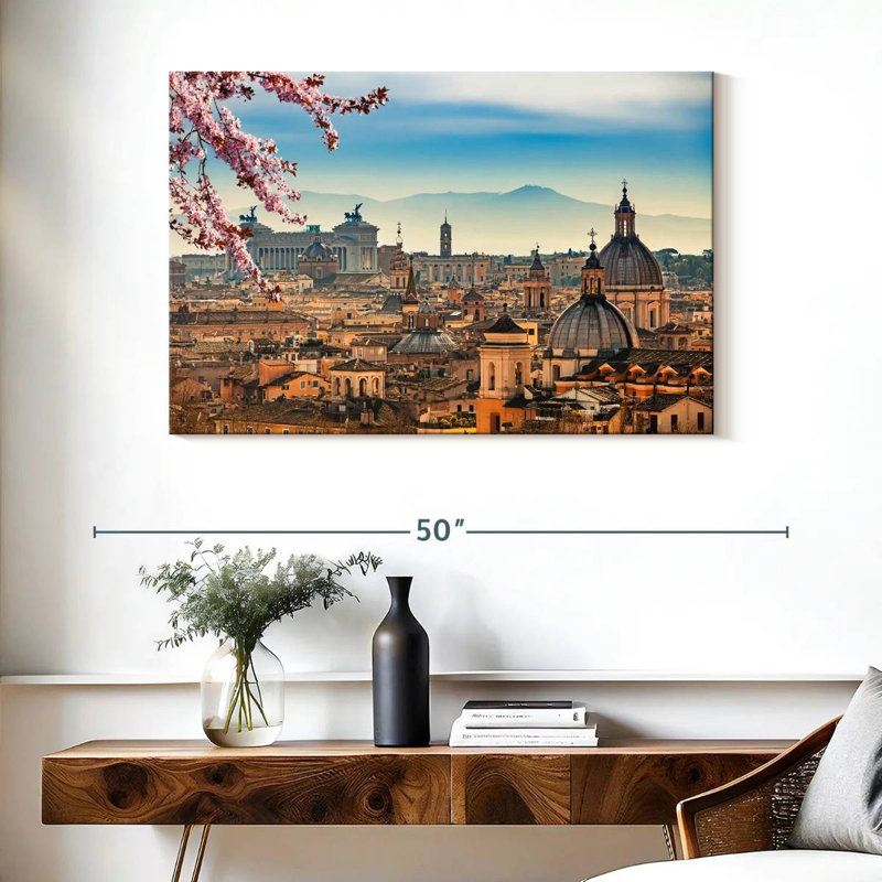 Ravi Rome, 26" H x 39" W