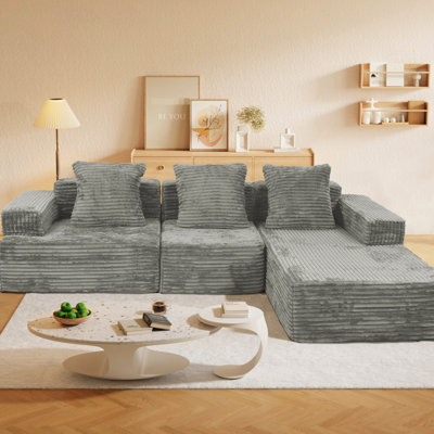 Canapé modulaire en L Comfy