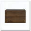 Armoire murale avec deux tiroirs préassemblés-123995949