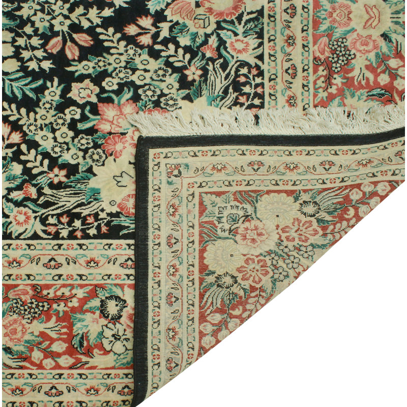 Tapis noir Pak-Persian Courtena