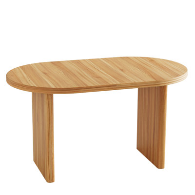 55.12"-78.26"Modern Extendable Dining Table with removable extension leaves,Mid-century modern style home table,Suitable for dining rooms, kitchens, a