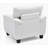 Chic Modern Accent Chair In White-790929894