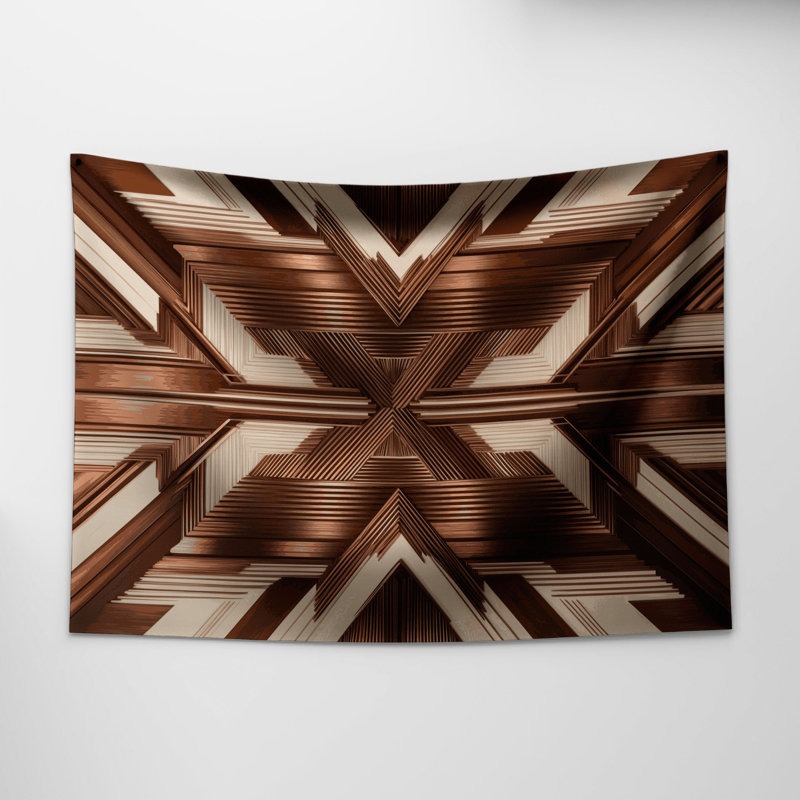 Tapisserie murale Op Art 79, 51 po x 60 po