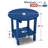 Harada 18 Inch Round Outdoor Side Table Adirondack Plastic/Resin Patio Side Table Weather Resistant End Table with Storage Shelf-65078026