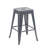 Backless Metal Bar Stools Set of 2 with Tool-Free Assembly-655884908