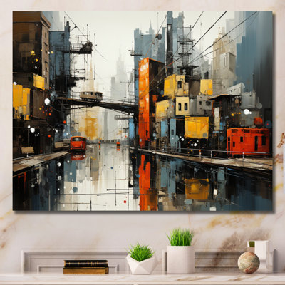 " Cityscape Collage III "