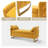 Aristides 58.5" W Upholstered Flip-Top Storage Bench with Two Pillows-1242963128