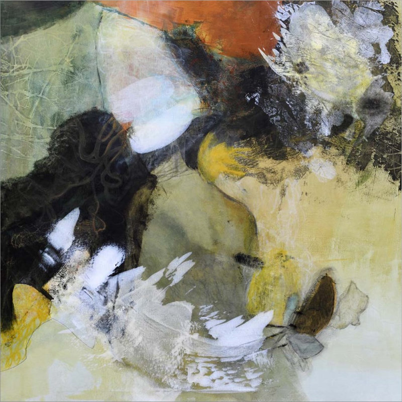 «Joyful Wandering» par Jayne Walther, art mural sur toile