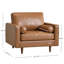Fauteuil rembourré 42 po Geo