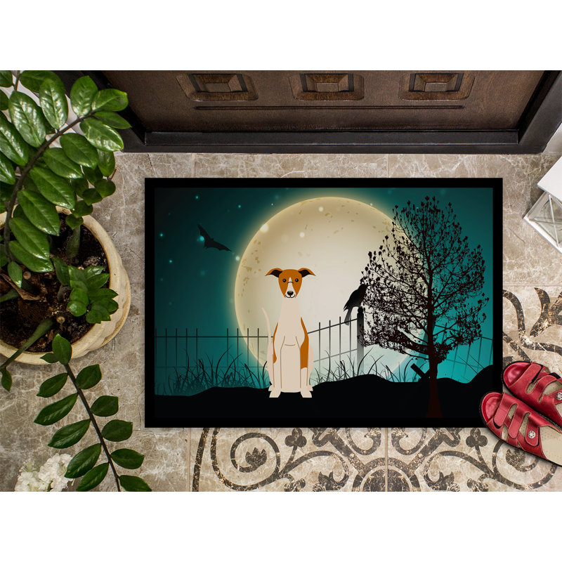 Paillasson Ermond Halloween, Rectangle 1 pi 6 po x 2 pi 3 po