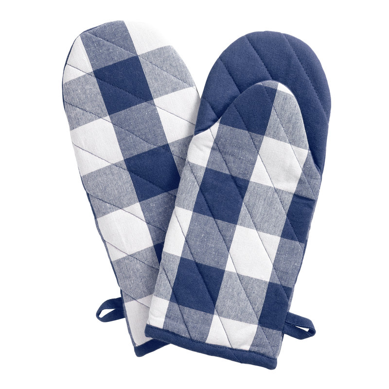 Gant de cuisine 2 pièces Skookum Farmhouse Living, Bleu