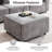 Makassar Upholstered Ottoman Moveable Footrest-1921022689