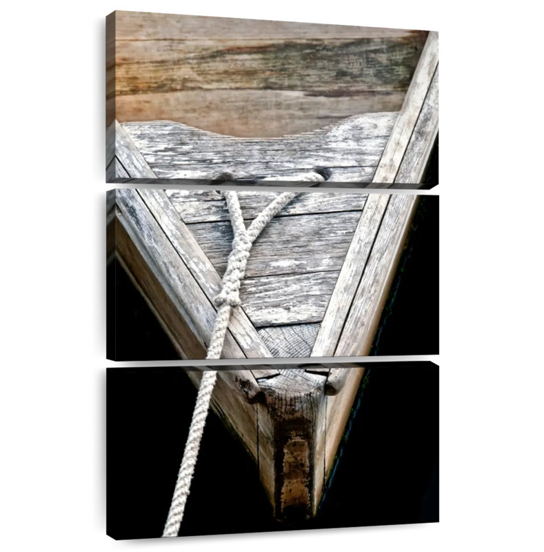 Barques en bois Mehar I, H 32 po x l 20 po