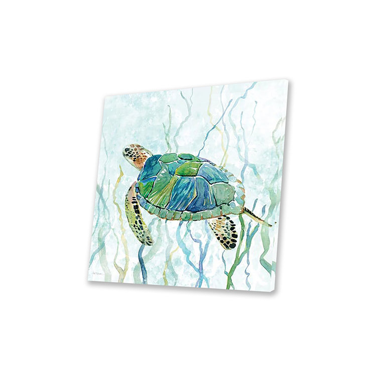 Bay Isle Home Sea Turtle Swim II On Plastic / Acrylic by Carol Robinson ...