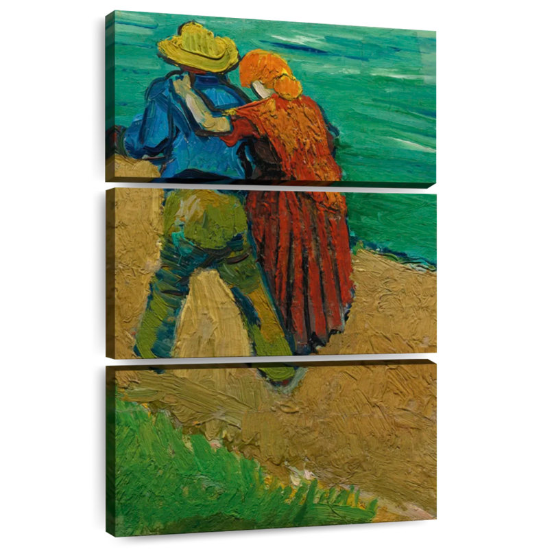 Leisha Two Lovers 1888, 23" H x 14" W