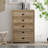 Isenbert Crissman 5 Drawer Dresser-121612408