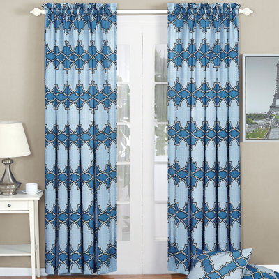 Semi Sheer Curtain Pair